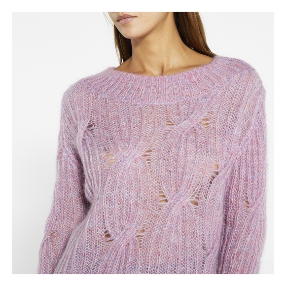 Forte Forte Mohair Braided Pink Sweater - Picture 1 of 5